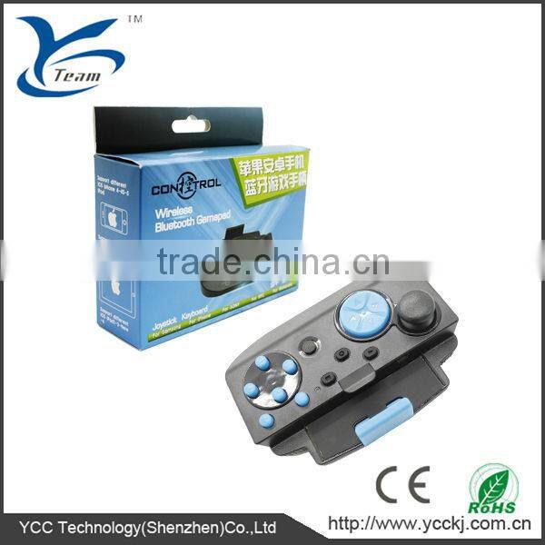 Hot selling wireless bluetooth controller for Android IOS system game ipad iphone samsung3 joystick