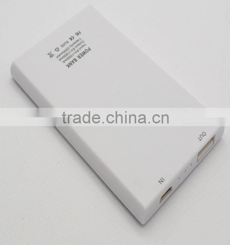 Wholesale power bank credit card shape with li-polymer battery CE FCC ROHS