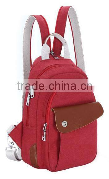 multifunctional ladies shoulder sling bag and zipper straps