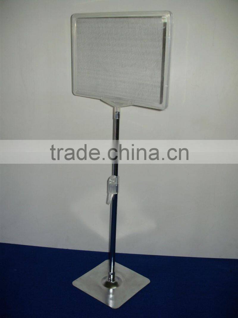 Supermarket Display Stand Poster Display Stand Photo Frame