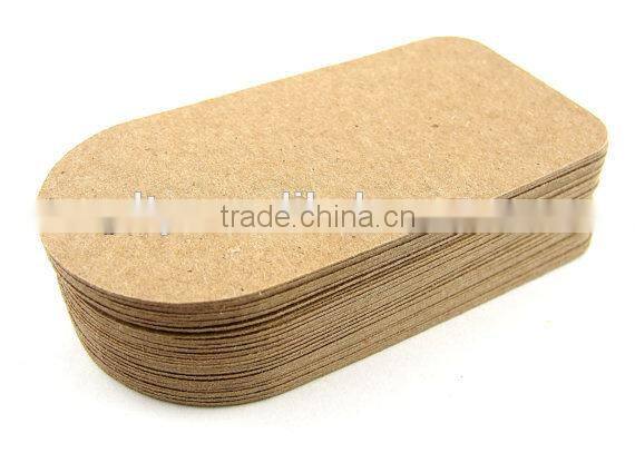 blank white card paper swing tags (M-HT184)