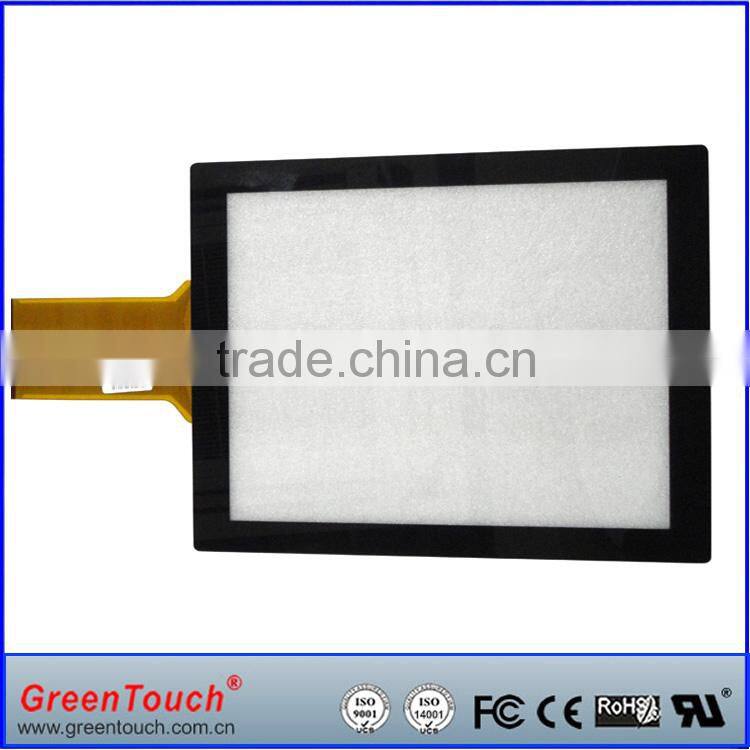 GreenTouch 10.4 inch 10.4''open frame capacitive touch screen overlay,USB cable