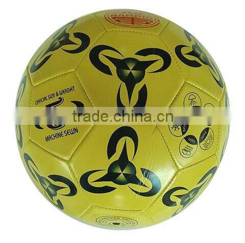 Best machine stitched promo size 5 customized logo printing soccer ball