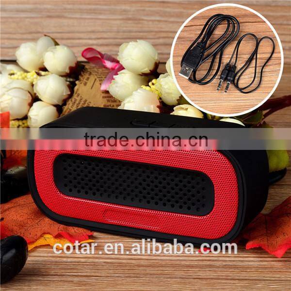 2015 Gaoke Hot Selling A23 MINI Wireless Bluetooth Speaker FM radio and TF card slot Bluetooth Speaker