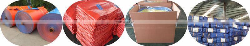 Make-to-order PE Tarp fabric wholesale tarpaulin with eyelet Striped Tarpaulin