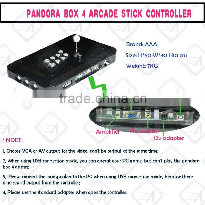 New Accessaties Pandora's box 4 Arcade Kit With Joystick Controller For Game Machine