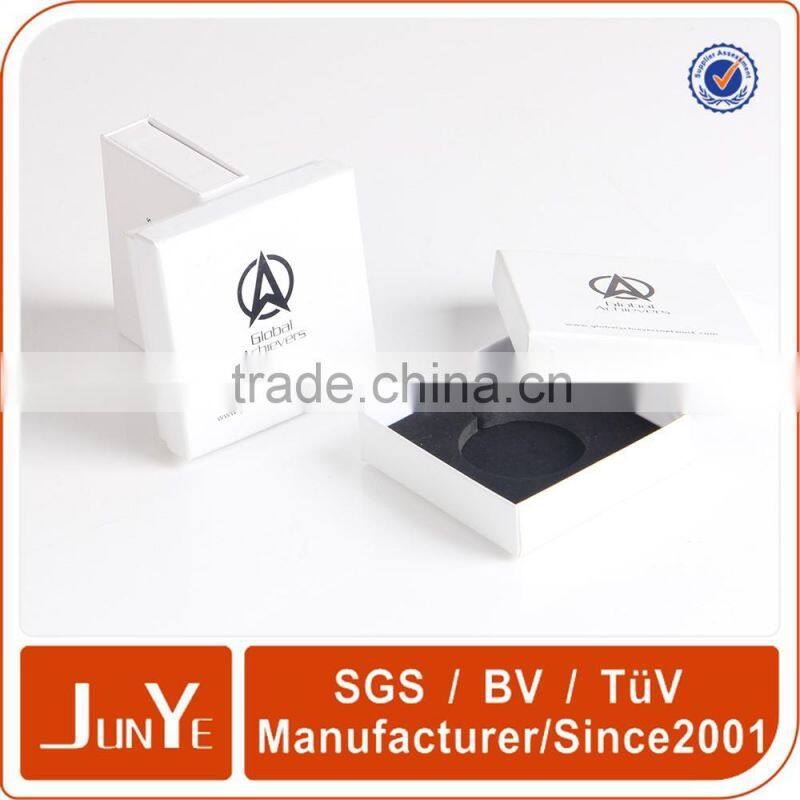 white cardboard packaging pen drive box matchbox insert