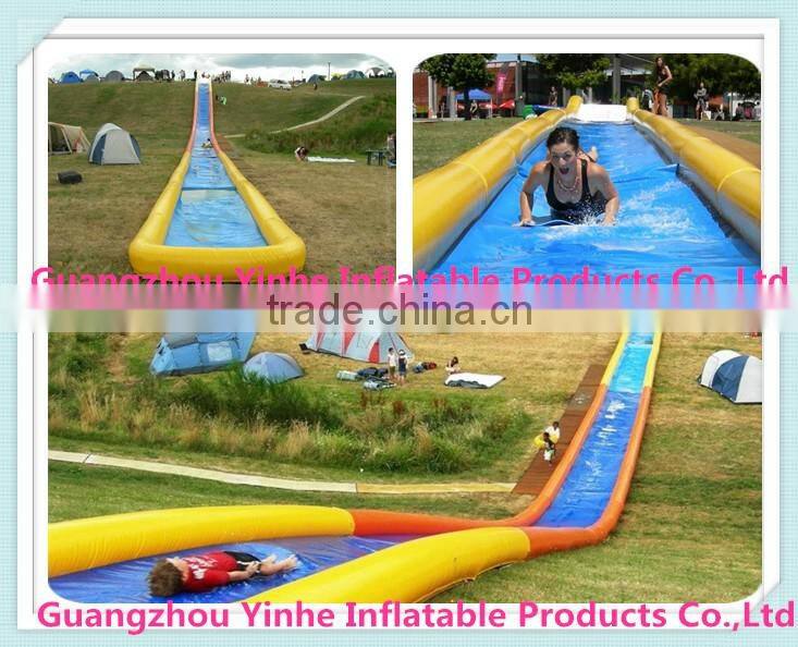 2016 commercial giant long inflatable slip n slide