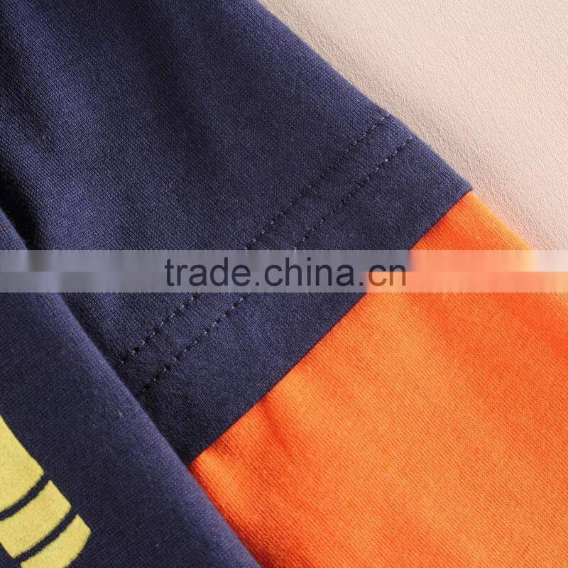 (A6501) NOVA garment wholesale design fancy cotton clothing baby boy t shirt whith printed dinosaur 3d pattern winter wear