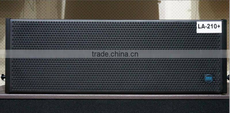 LA-210 2 way line array speakers /double 10'' empty line array box
