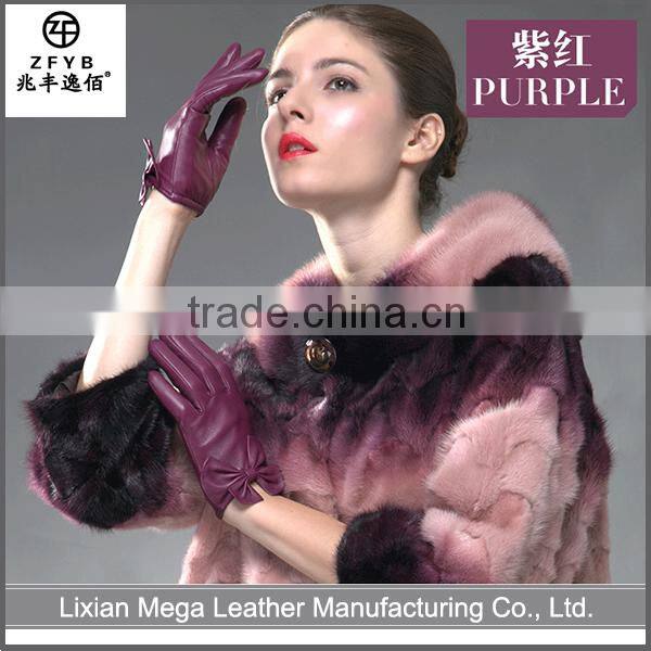 2016 hot selling Goat Skin Leather Glove