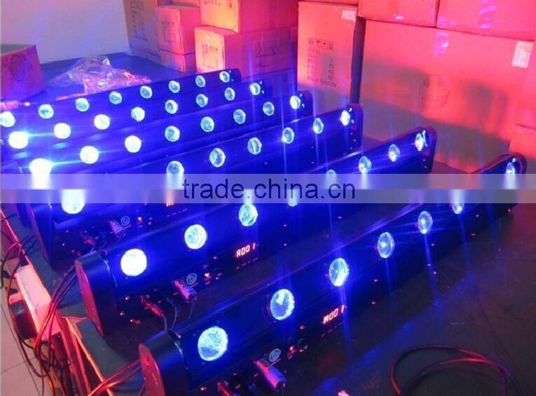 mini led pixel moving beam light / rotation bar 8*10W/ LED stage washer bar