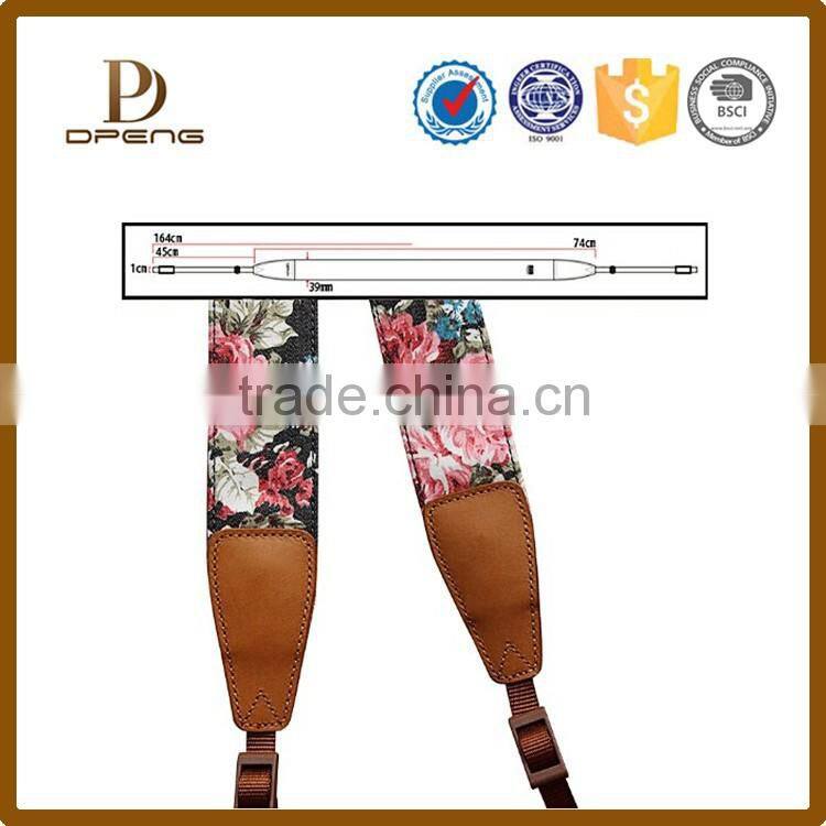 Wholesale Custom Best selling handmade cute camera straps for dslr