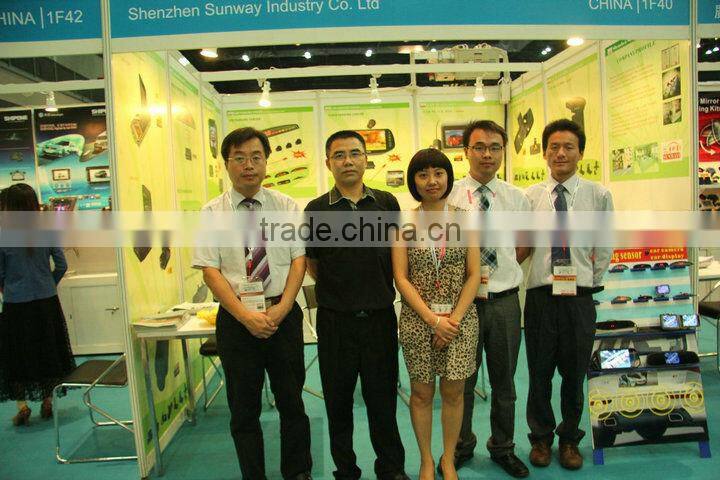 Car DVR G-sensor function car black box with rf light