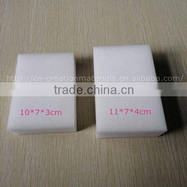 pure white 10*7*3cm cleaning melamine sponge