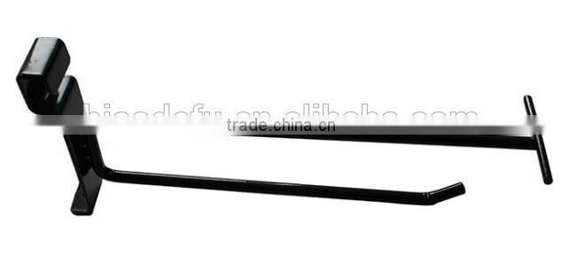 Exports high quality black display hook for grid wall
