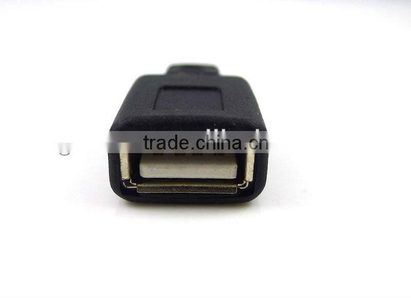 NEW USB 2.0 A Female to Micro B 5 Pin Male Plug Adapter Converter for MP3 Phones