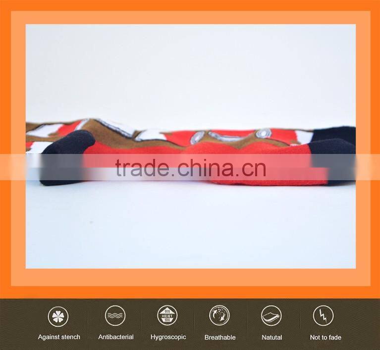 happy custom mens socks