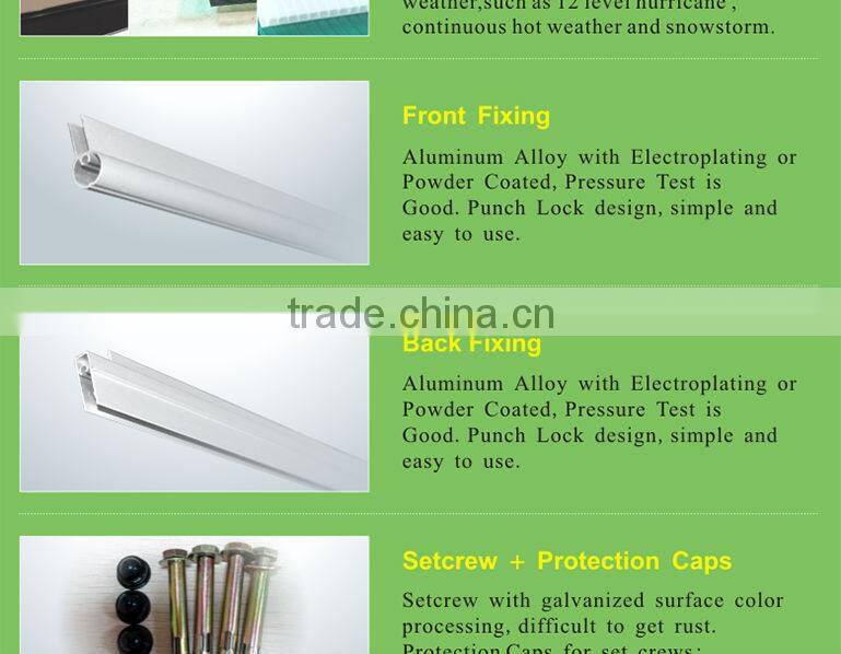 Windows awning,DIY Plastic polycarbonat Awning Shade accessories parts for window and canopy