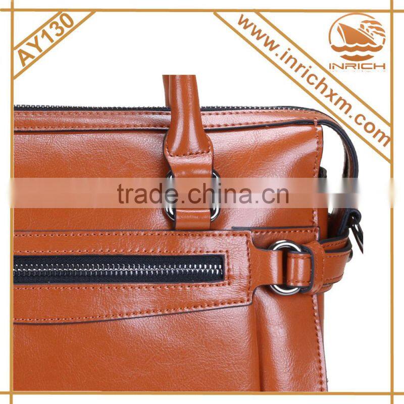 Wholesale custom newest fashion genuine leather womens handbag,europe women clutch ladies classical