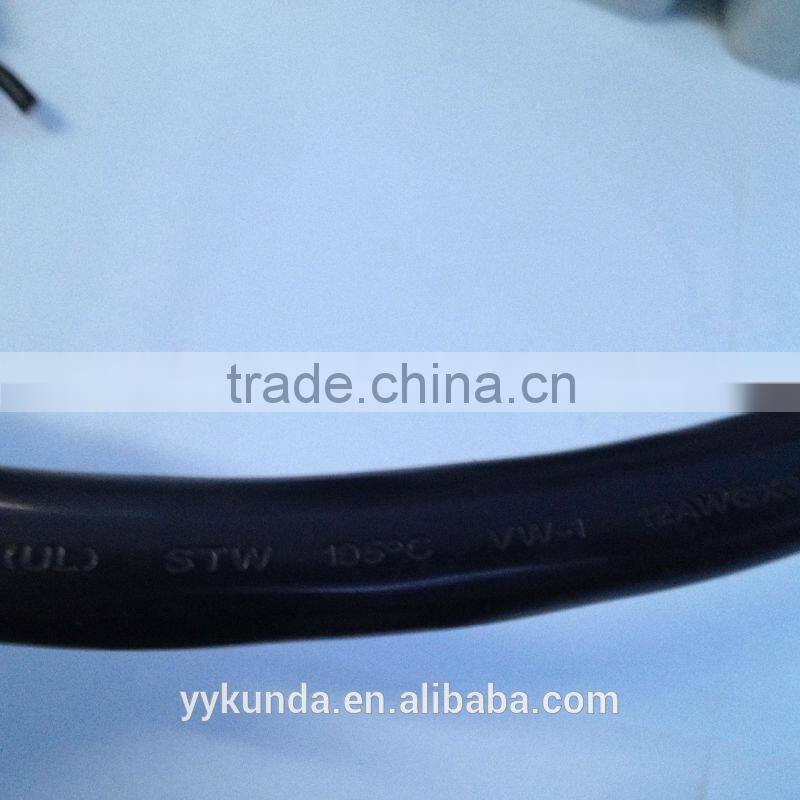 power cables, SJTW power cable, outdoor use North American UL
