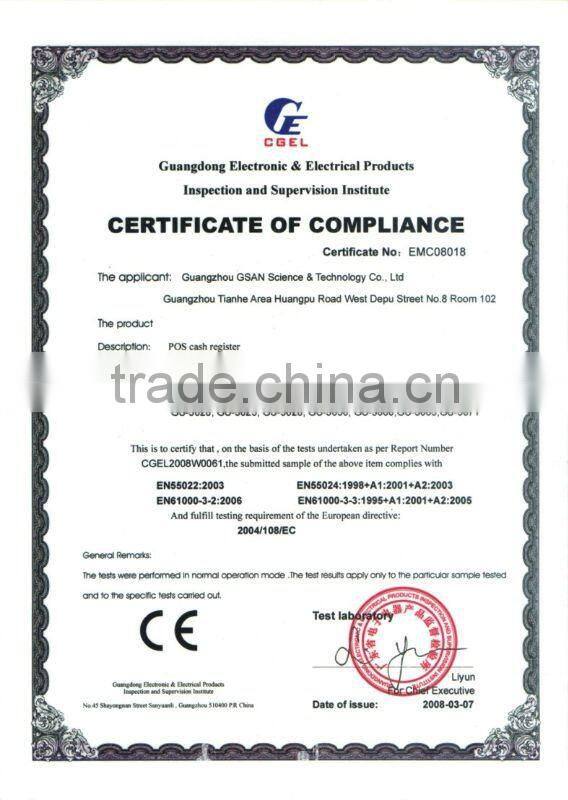 thermal printer scale/ barcode scale