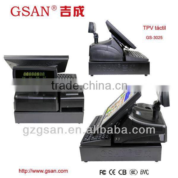 GS-3025 Terminal punto de venta (TPV) tacil