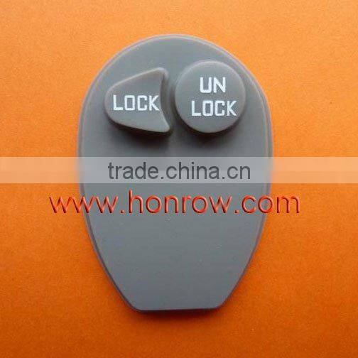 High Quality GM 2 Button Rubber key Pad,GM key pad,key shell