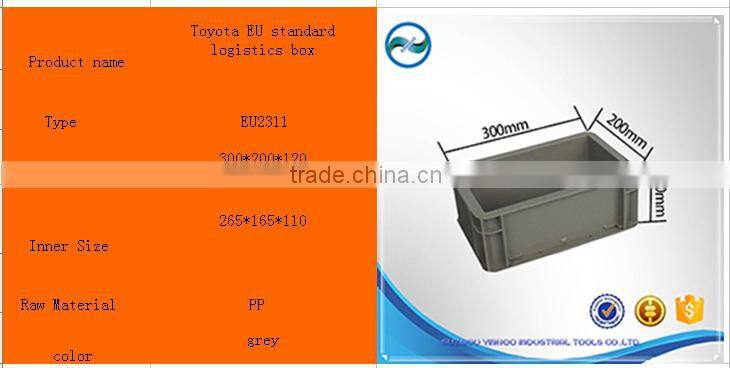 plastic Low price widely use nestable box