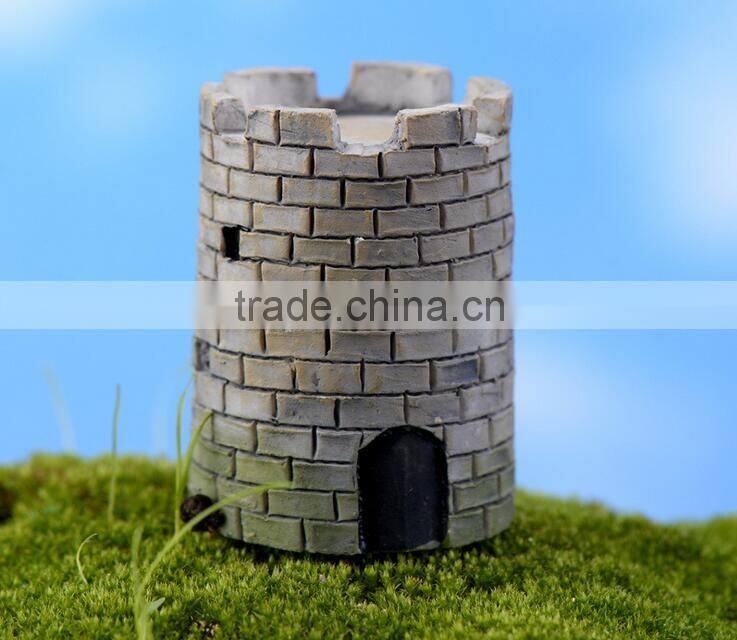 Hot sale resin fortification model figurine