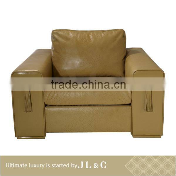 JS17 Living Room Furniture Top Layer Leather Sofa Sectional Sofa From JL&C Luxury Home Furniture New Sofa Designs