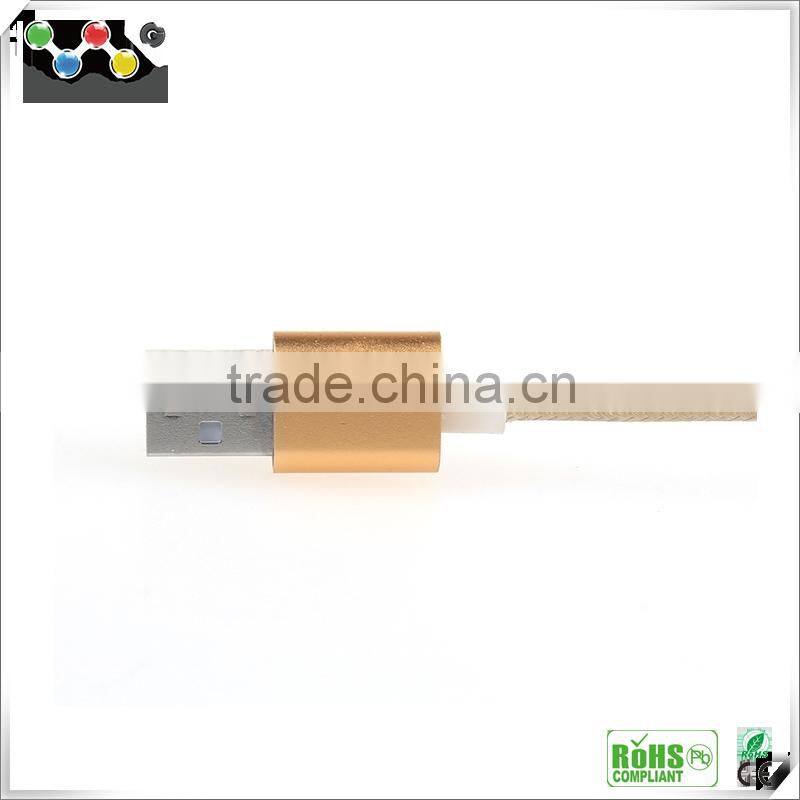 2016 New design phone cable , USB 2 in 1charging cable for iPhone6/6s , Best Price Data Transfer usb cable,Two Sided Usb Cable