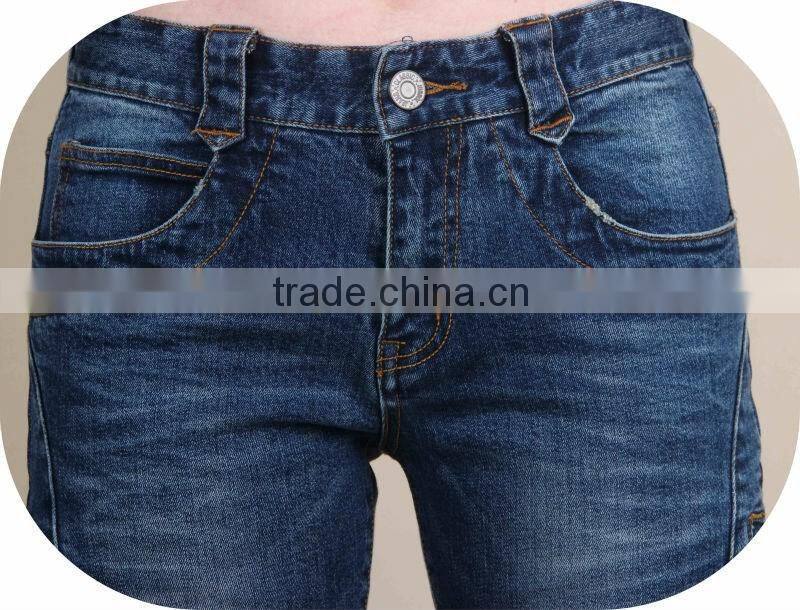 hot slim cutting straight jeans trousers for men
