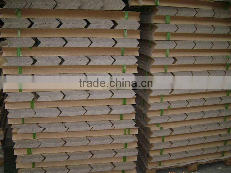 Customized recycled kraft buffer brown paper board edge protector