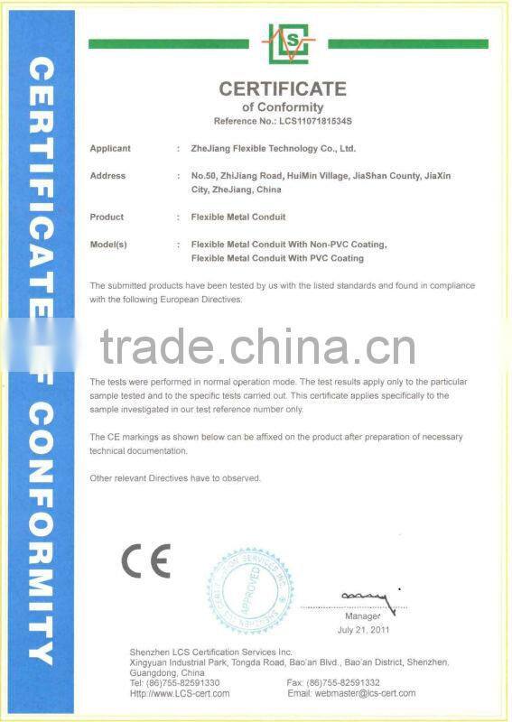 stainless steel flexible hose