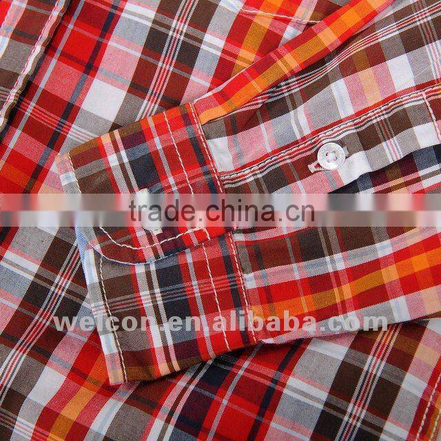 long sleeve new fashion design brand children shirt 100% cotton children dress for boy