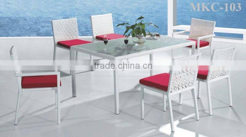 Best Selling Wicker Dining Set furniture - Poly rattan garden furniture dining room furniture