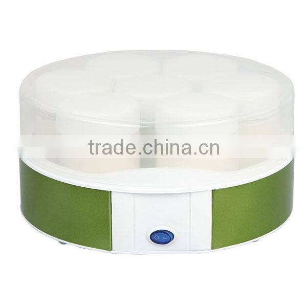 Yoghurt making machine with 7 glass jars