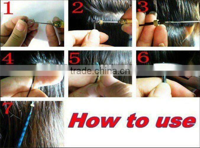 200pcs Per Box Wholesale High Quality Micro Links Beads Micro Beads Hair Extension Tools