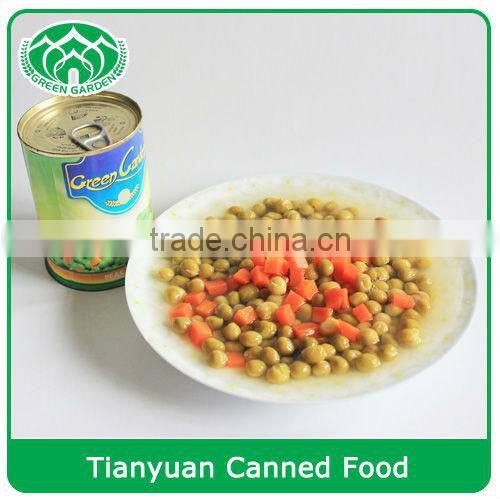 Hot selling in Africa market Low price health food 400g CANNED MIXED VEGETABLE
