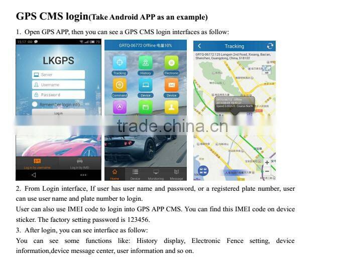 Real-Time Mini Spy GSM GPRS GPS Tracker Car Vehicle Tracking Device System New