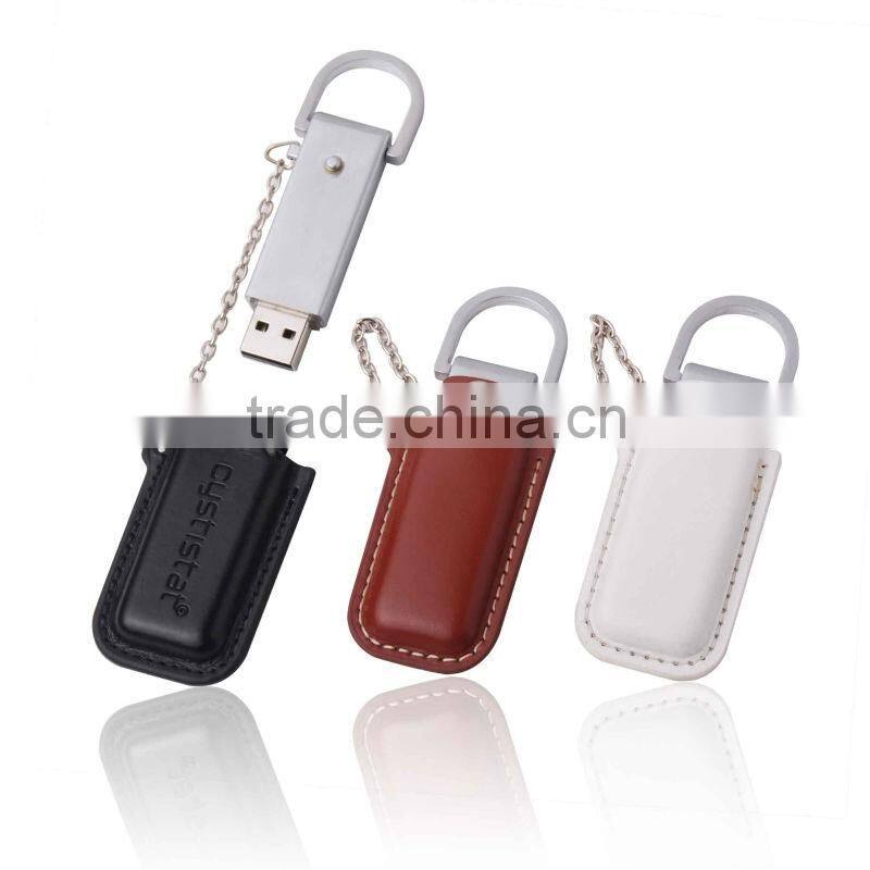 Leather 2.0 USB,Red Swivel USB Flash Memory Drive 64GB,swivel usb flash drive wholesale