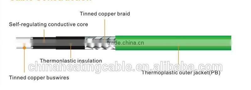 220V Hot water supply pipe heating cable
