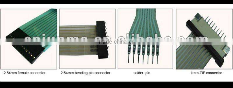 Hot selling custom self adhesive graphic overlay Plastic foil with LED keyboard