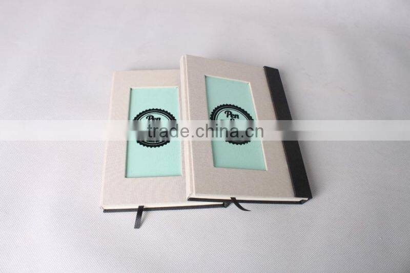 Fabric cloth Note Books printing wholesale