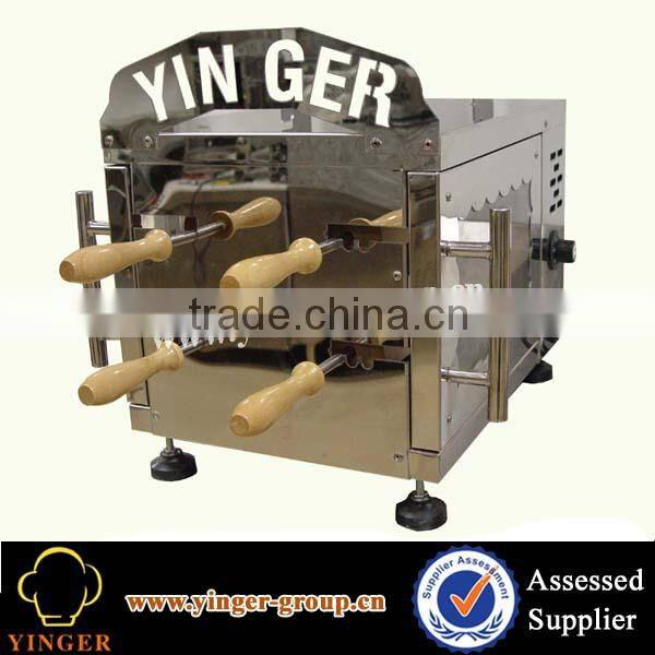 electric kurtos kalacs chimney cake oven machine fast food trailer