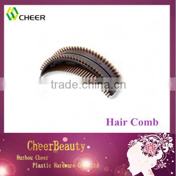 princess head round hair comb