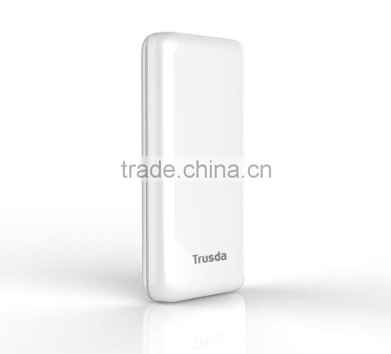 TRUSDA external battery charger 10000mAh capacity mobile charger with OEM Power bank manufacturer