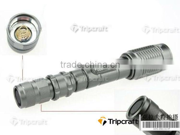 Trustfire XM-L T6 1600LM Z6 / Z5 5 Mode LED Flashlight torch Adjustable Focus Torch 1600 Lumens