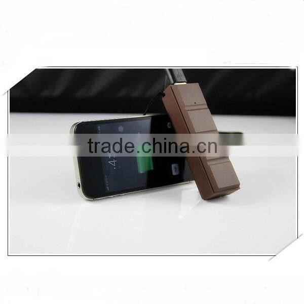 Handy chocolate shade power bank 2200mah with fast charging